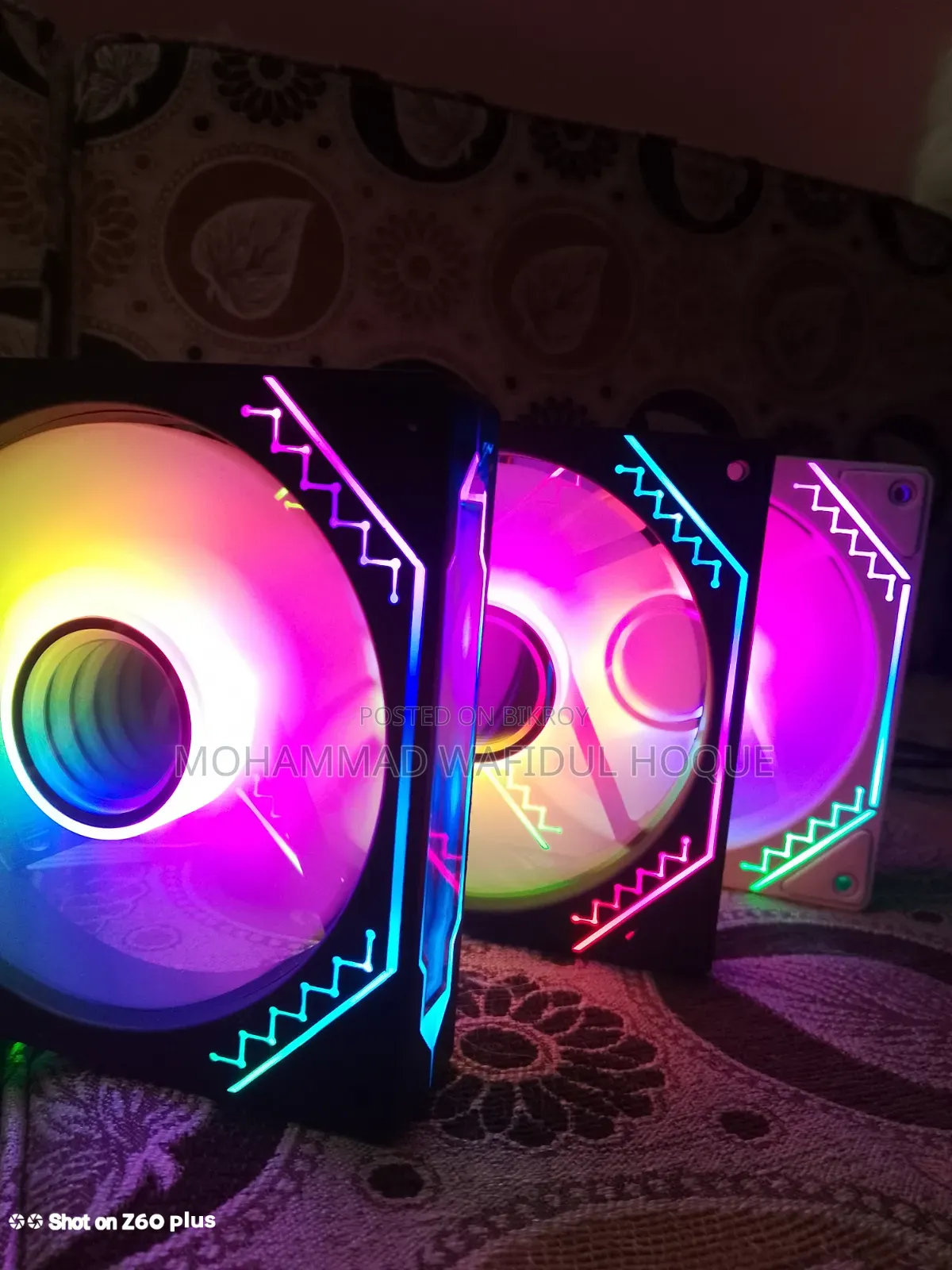 এআরজিবি ইনফিনিটি মিরর কেসিং ফ্যানস