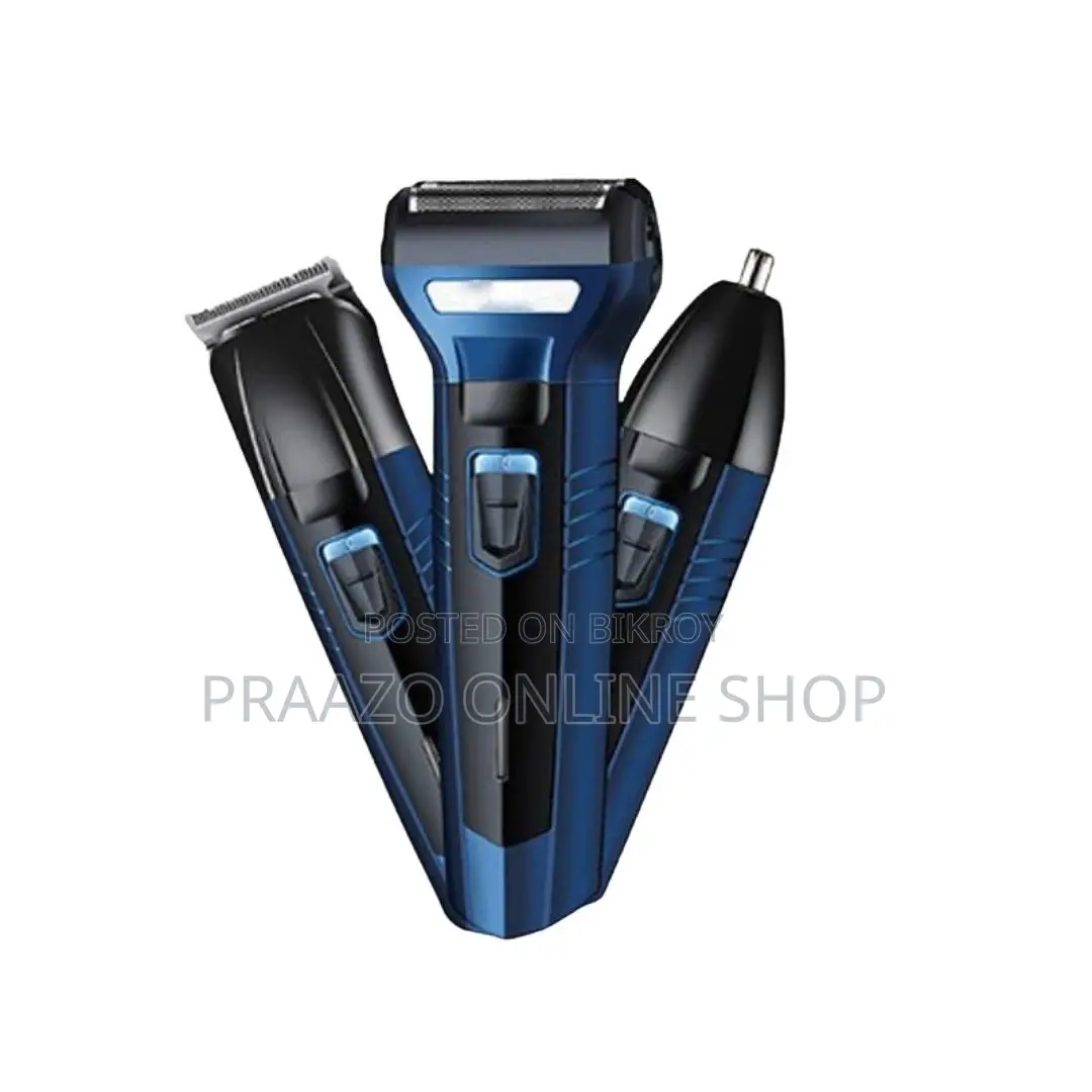 Kemei KM-6330 3-in-1 Rechargeable Hair Clipper