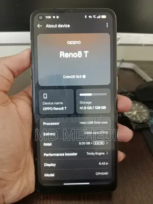 Oppo Reno 8T 256 GB Orange