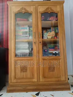 Teak Wood Bookshelf