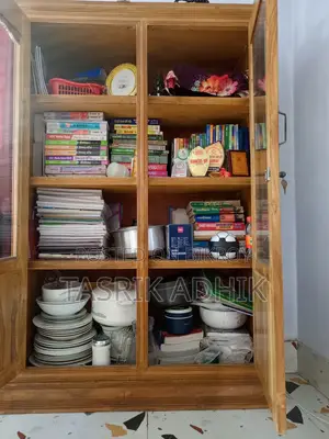 Teak Wood Bookshelf