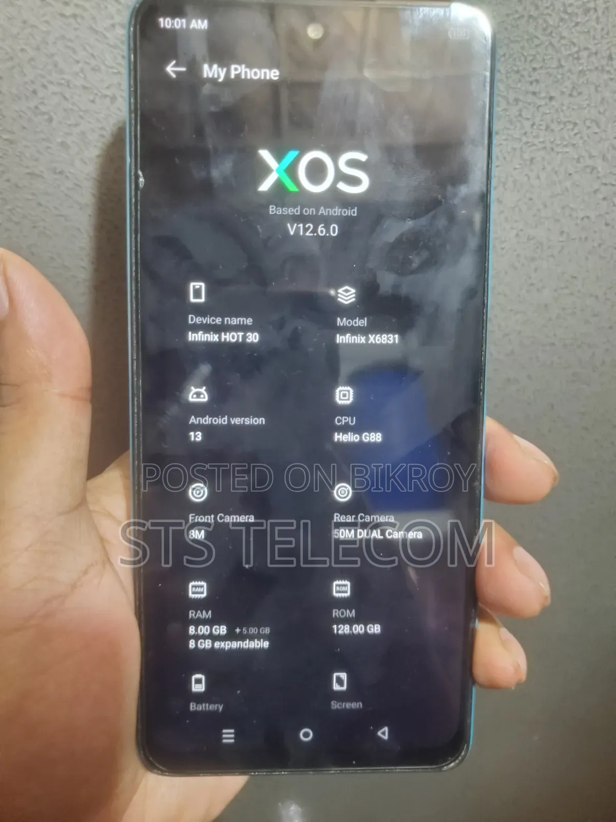 Infinix Hot 30 128 GB Blue