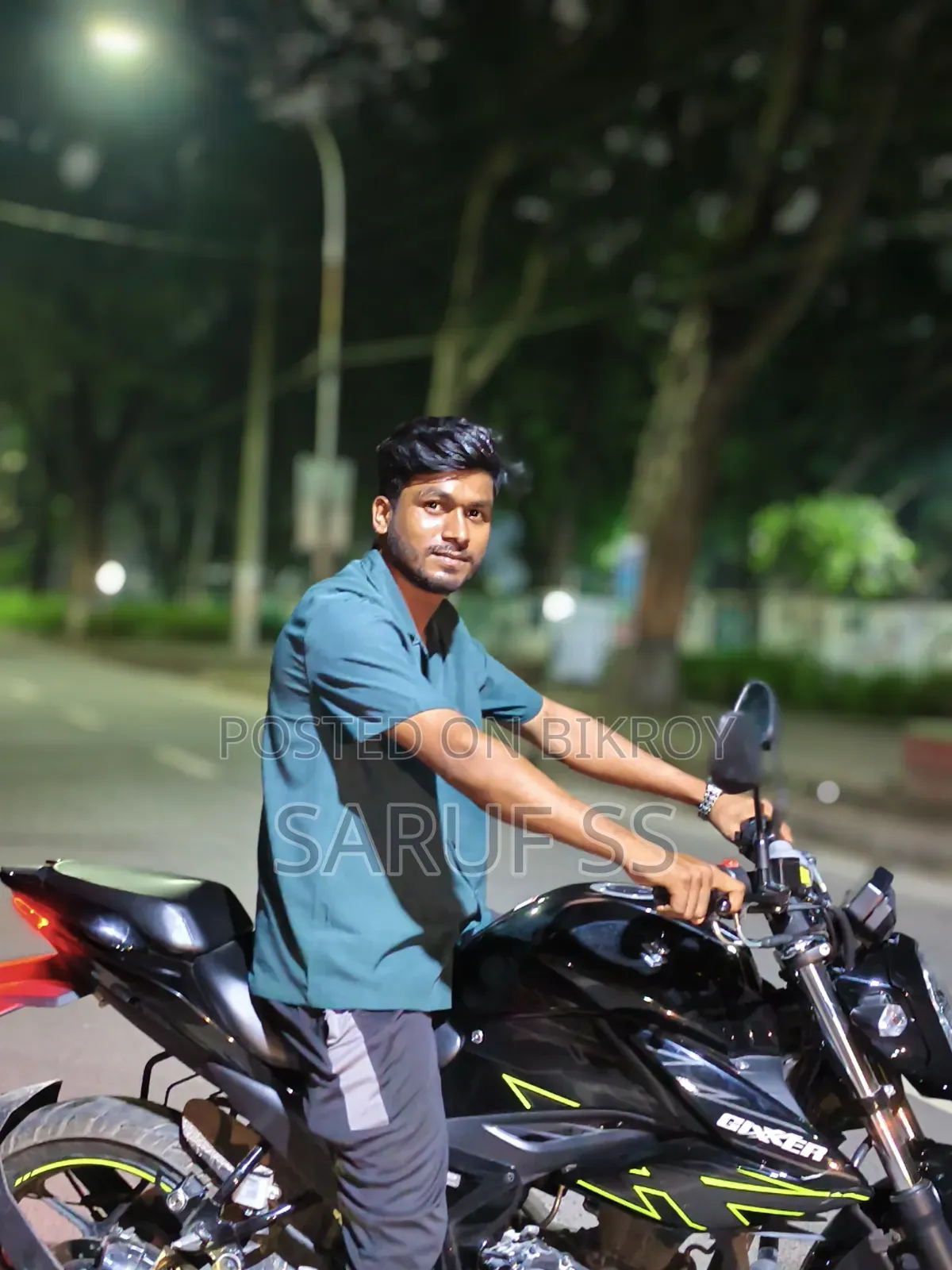 Suzuki Gixxer 2024 Black