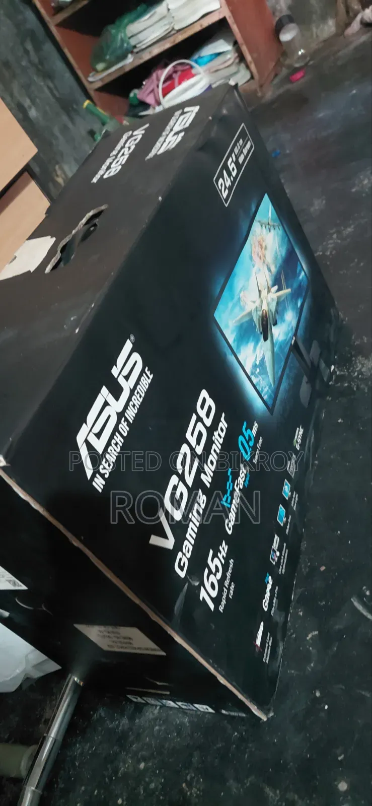 ASUS VG258qr ১৬৫হার্জ গেমিং মনিটর
