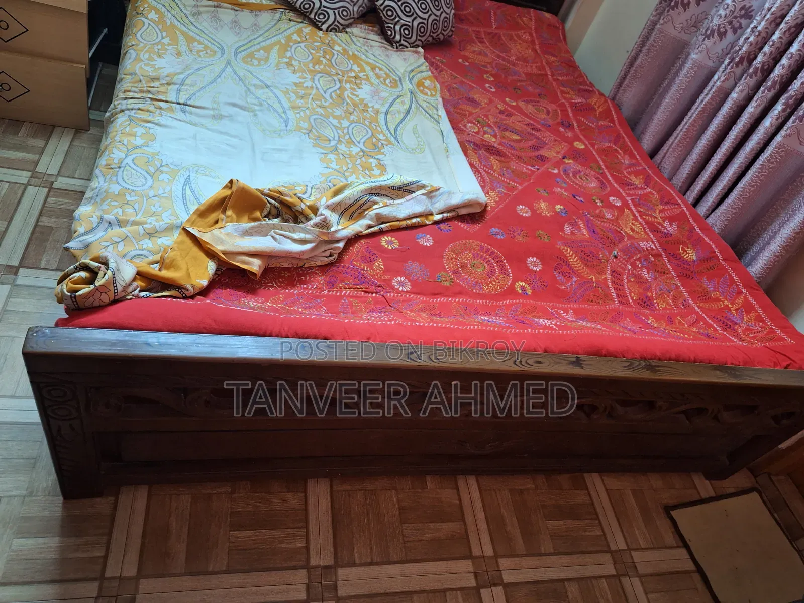 Queen Size Bed (5×7) Regal