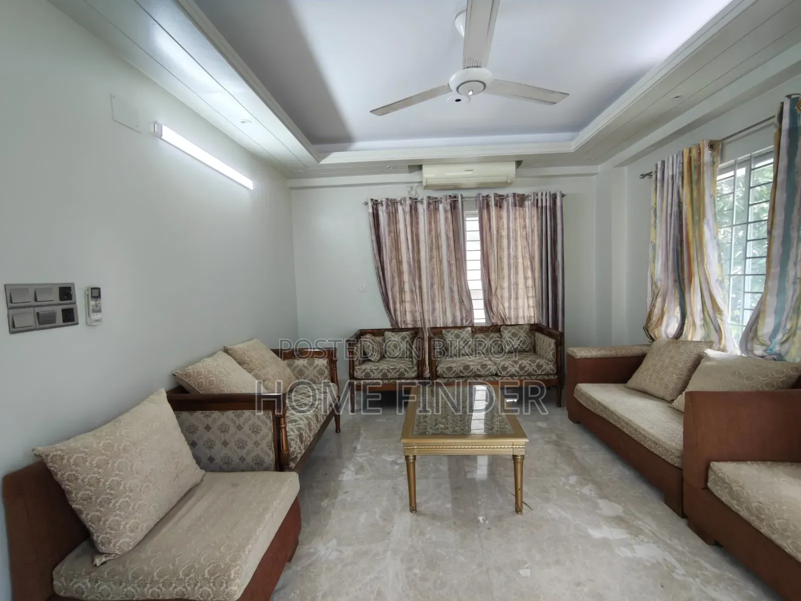 Furnished 3-Bedroom Apartment in Gulshan for Rent