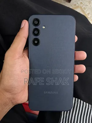 স্যামসাং গ্যালাক্সি এ২৫ ১২৮ জিবি কালো