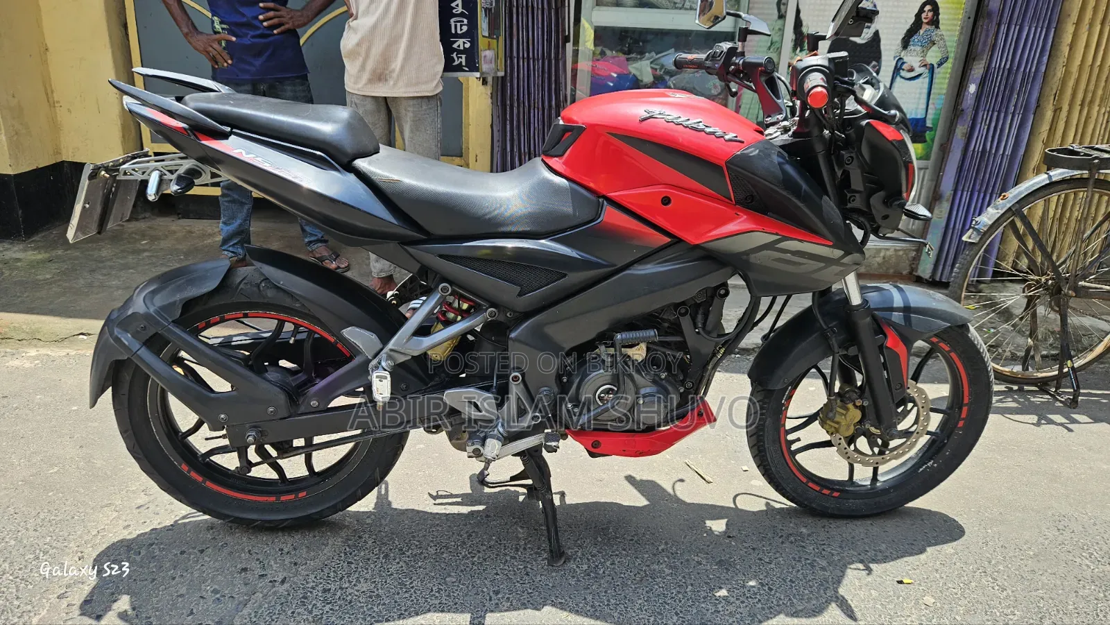 Bajaj Pulsar NS 160 2018 Red
