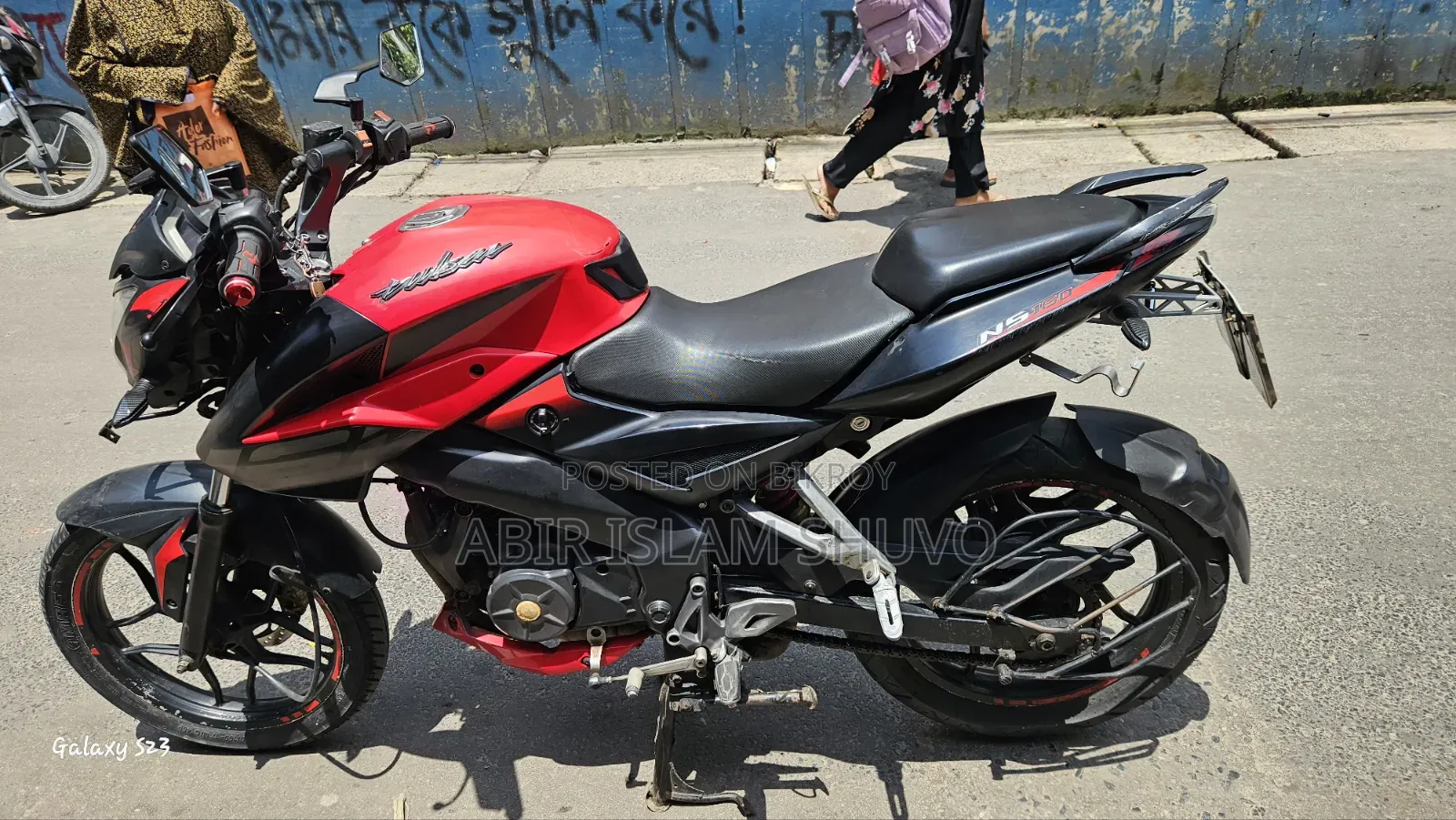 Bajaj Pulsar NS 160 2018 Red