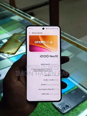 ভিভো আইকিউও নিও ১০ ২৫৬ জিবি ব্ল্যাক
