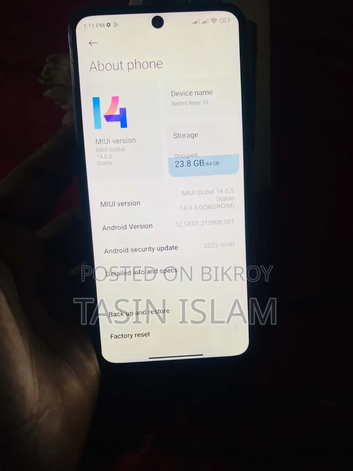 Xiaomi Redmi Note 10 64 GB