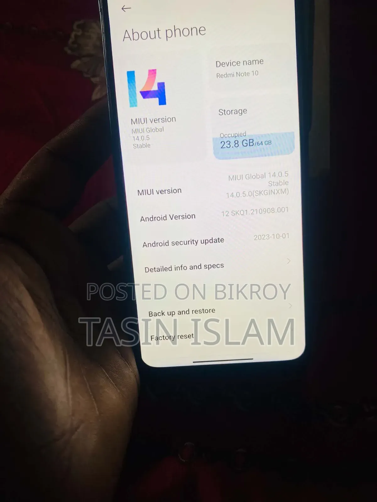 Xiaomi Redmi Note 10 64 GB