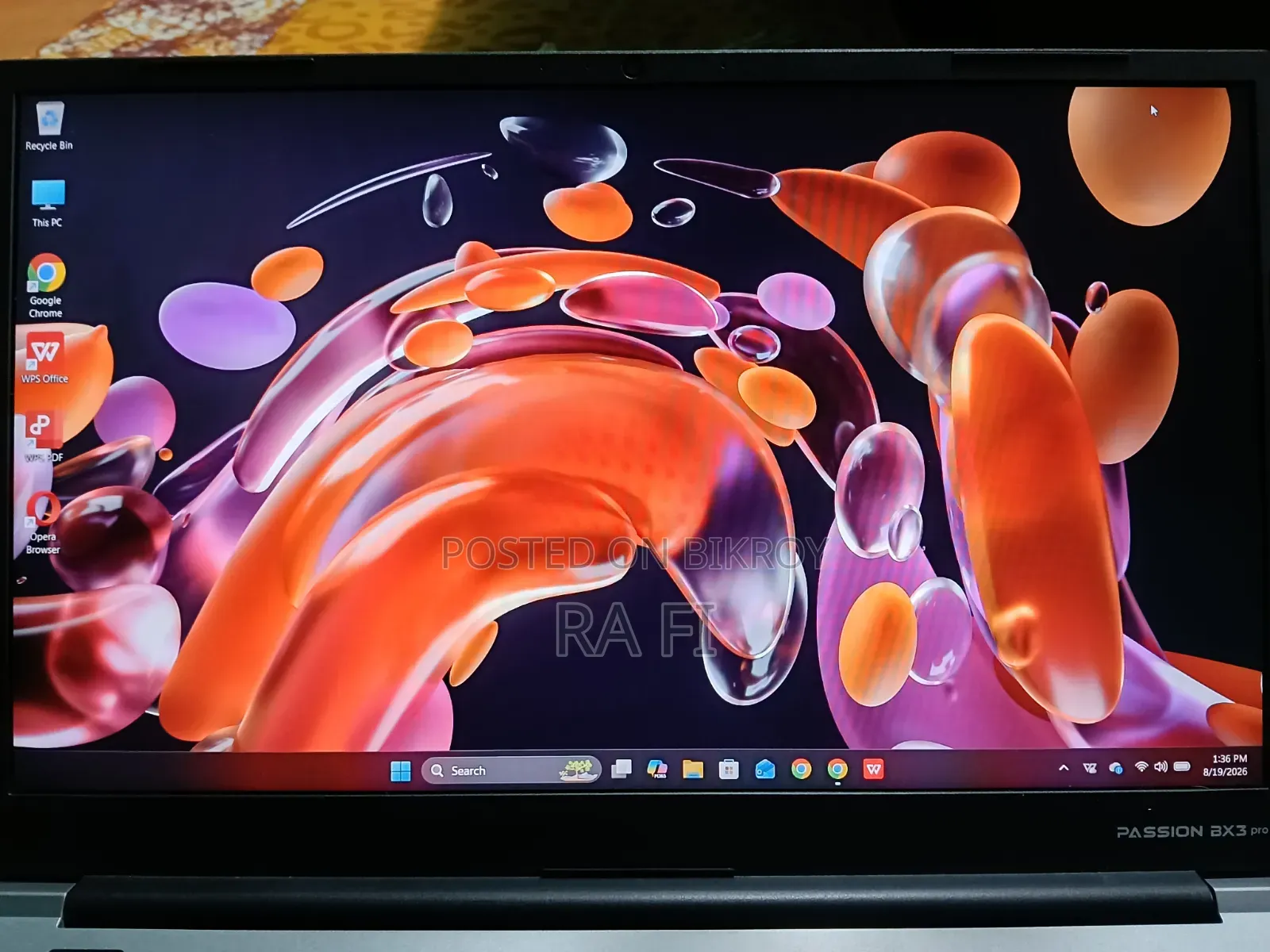 Laptop 8GB Intel Core I3 SSD 512GB