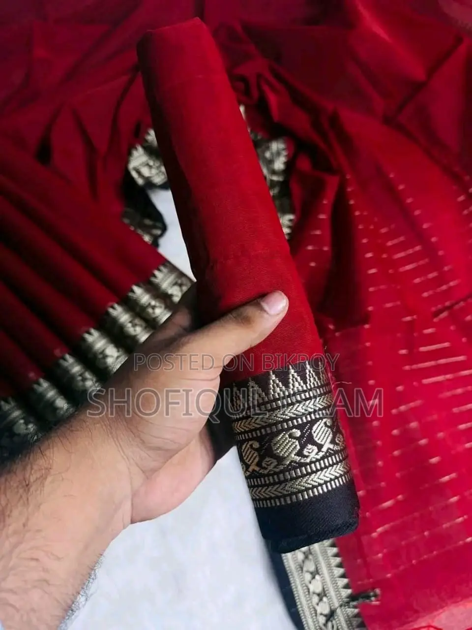 Nakshi Border Cotton Saree