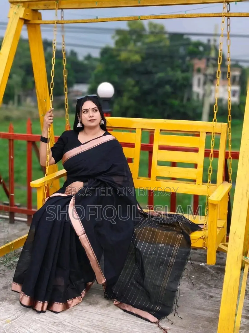 Nakshi Border Cotton Saree