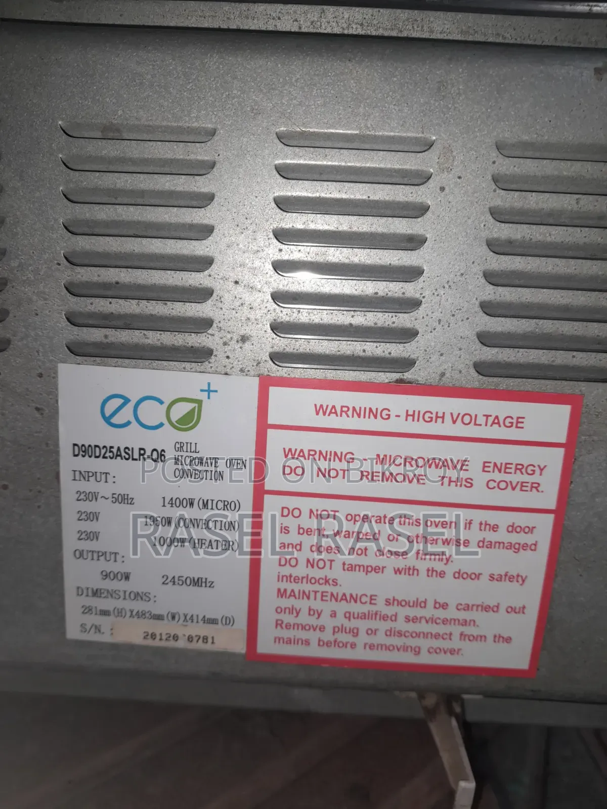 Inbox if you want to buy a very good quality oven. No problems at all.