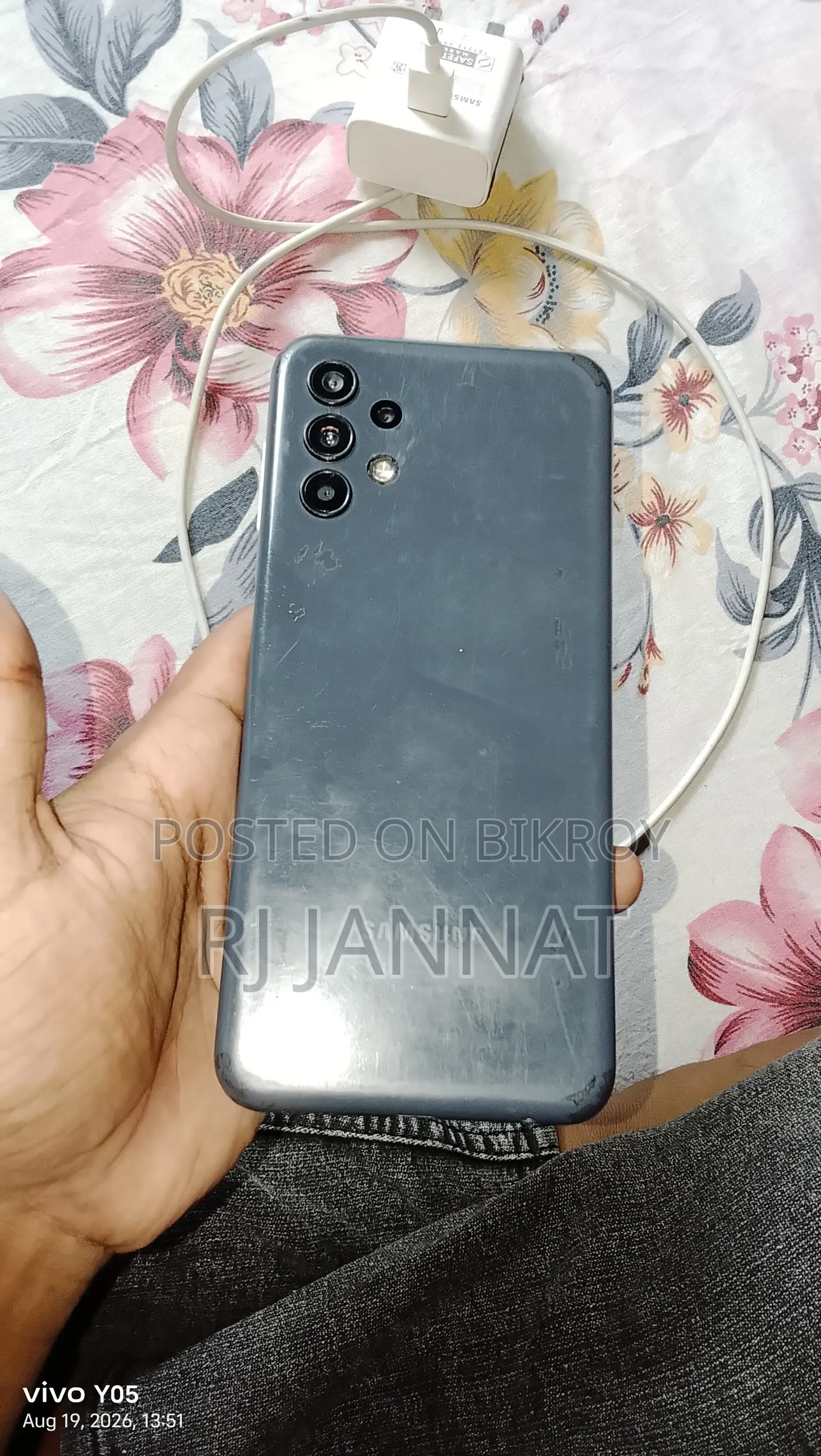 স্যামসাং গ্যালাক্সি এ১৩ ৩২ জিবি কালো