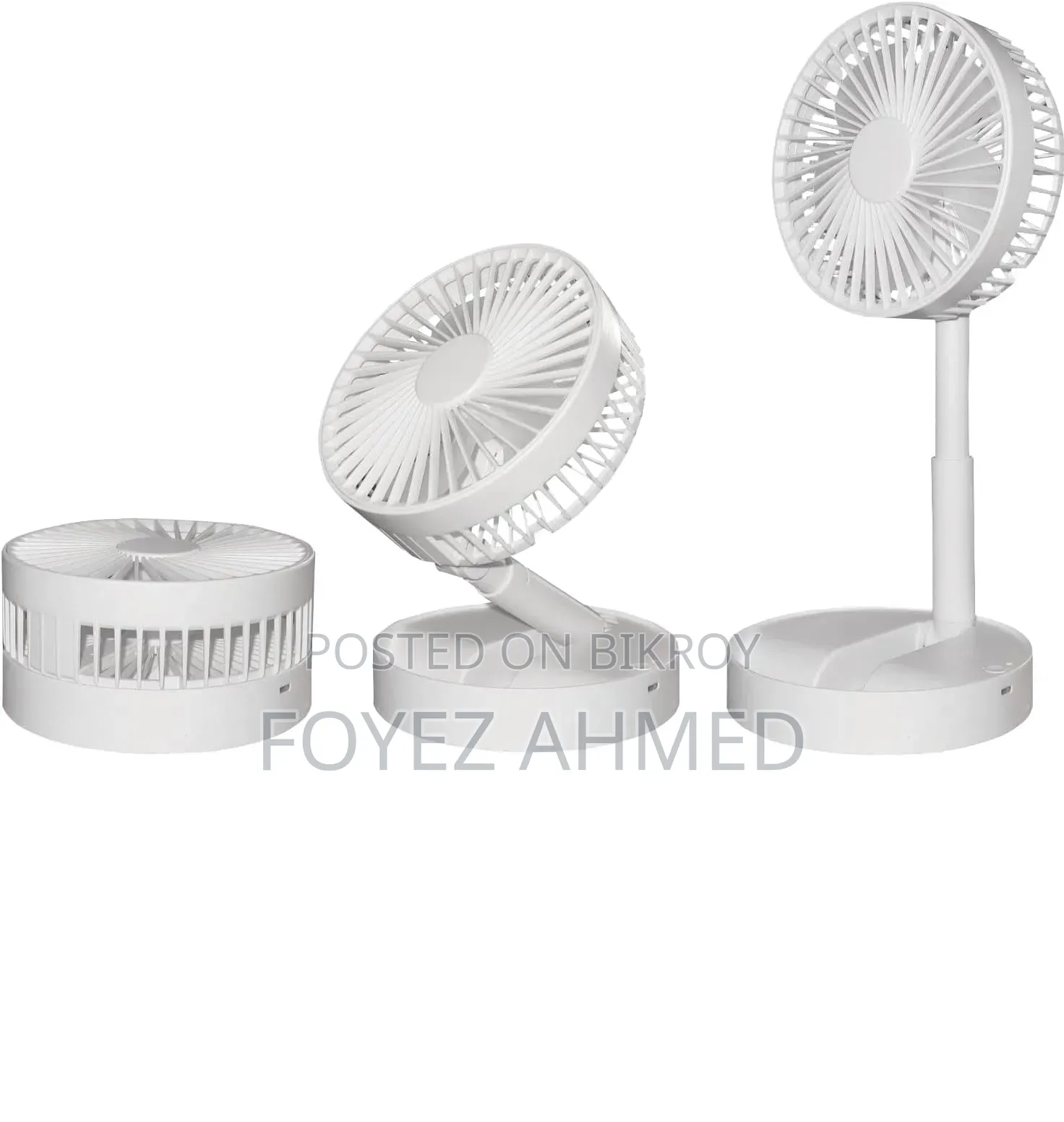 *🔥 The Ultimate Summer Solution: Portable Rechargeable Folding Fan! 🔥*