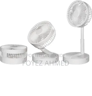 *🔥 The Ultimate Summer Solution: Portable Rechargeable Folding Fan! 🔥*