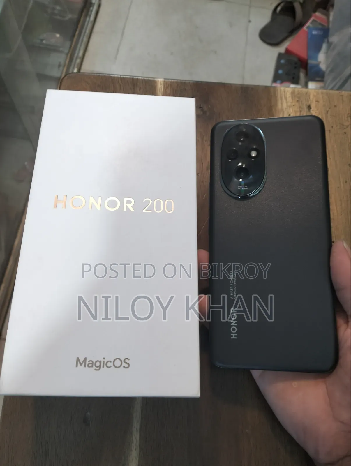অনার ২০০ ২৫৬ জিবি ব্ল্যাক