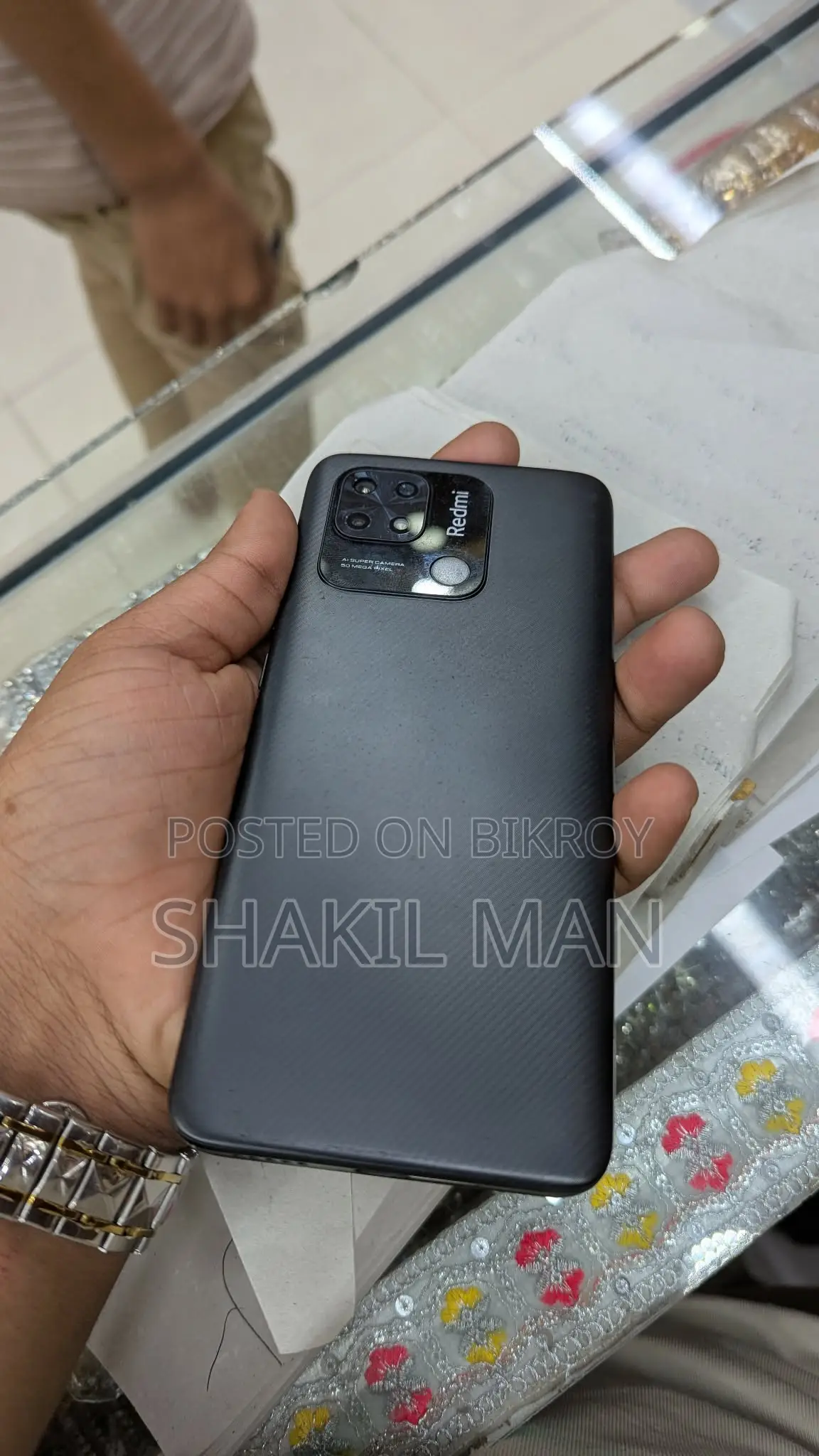 শাওমি রেডমি ১০সি ১২৮ জিবি ব্ল্যাক