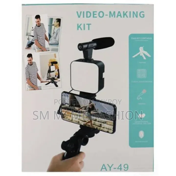 Vlogging Kit (01LM) - All-in-One Video Making Set