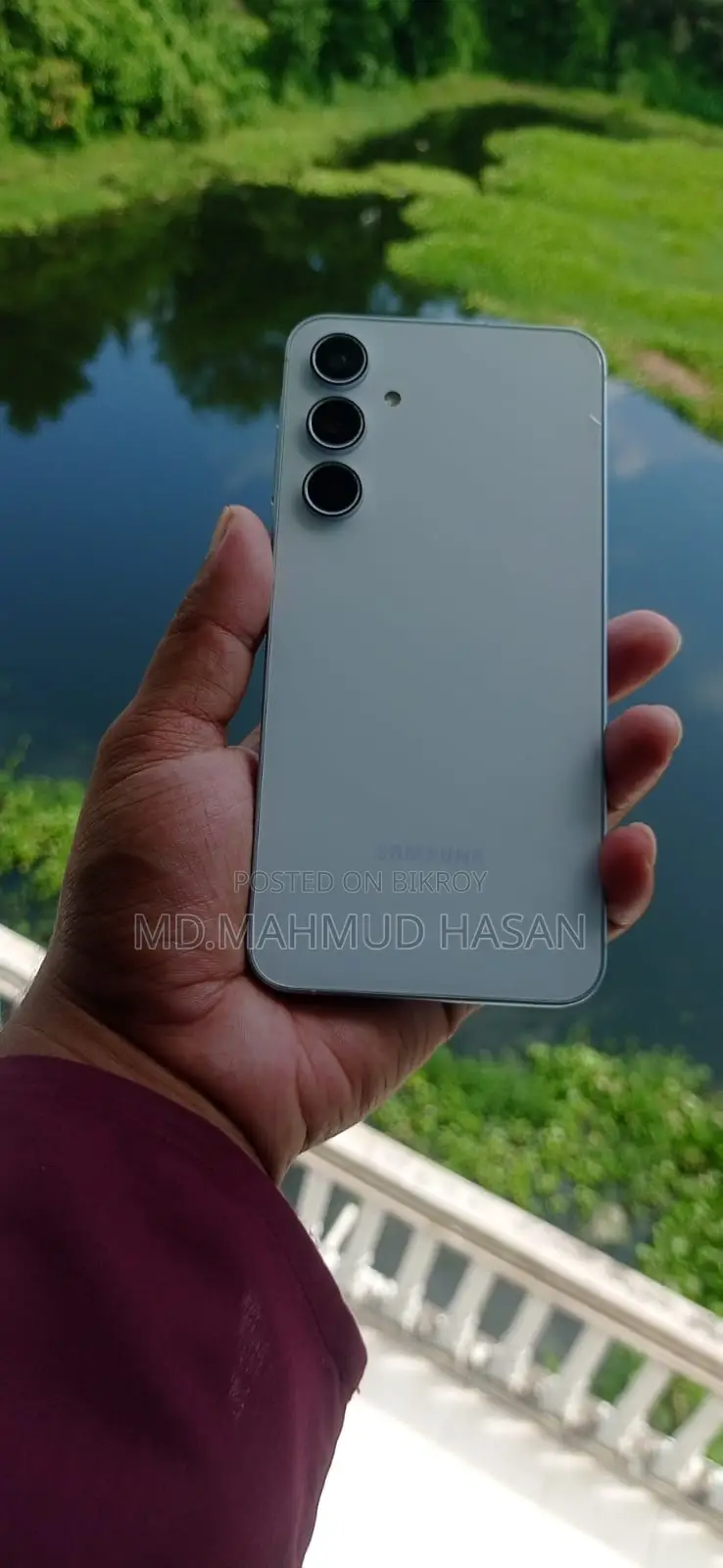 স্যামসাং গ্যালাক্সি এ৫৫ ২৫৬ জিবি সাদা