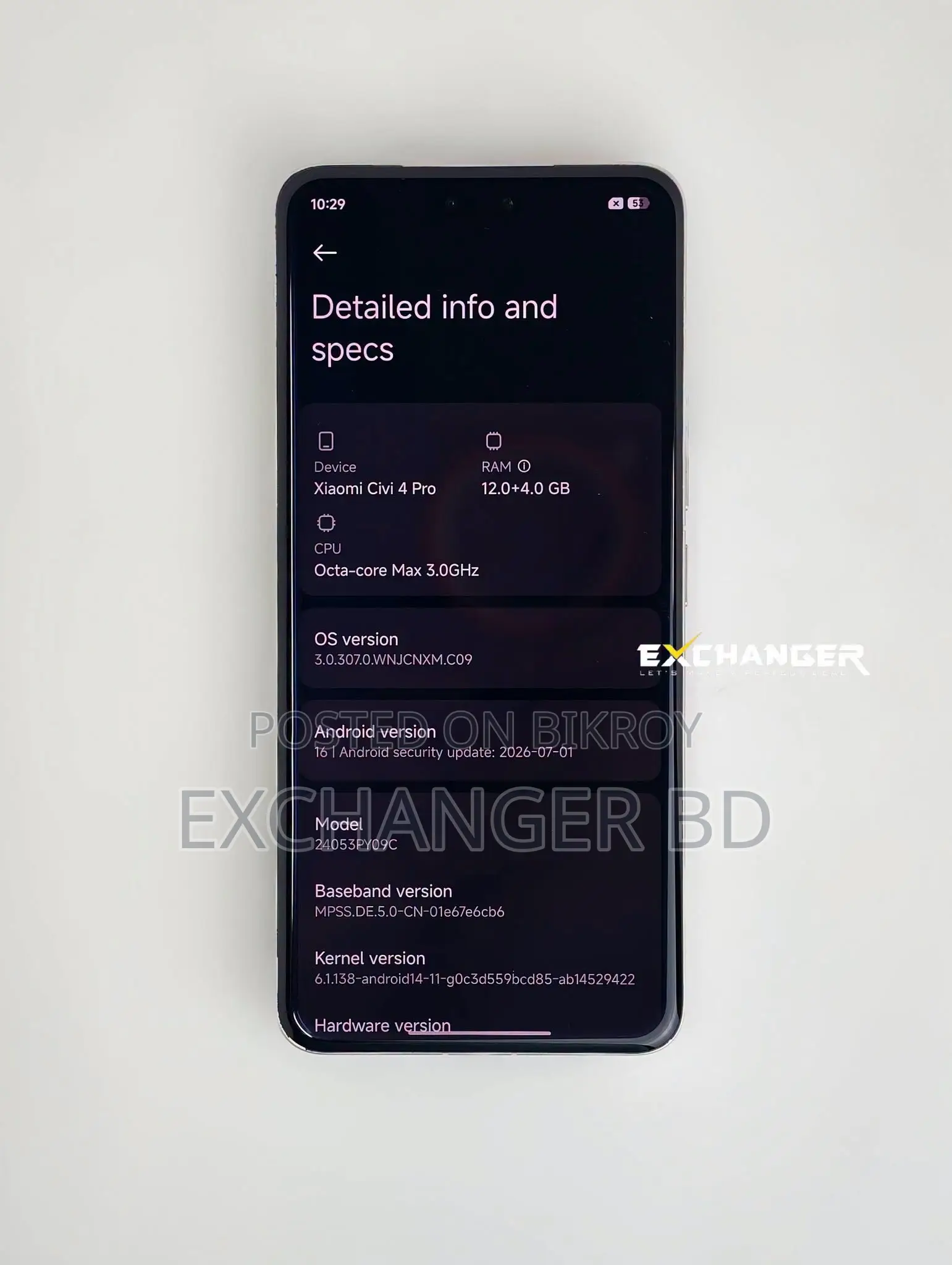 Xiaomi 12 256 GB Gold