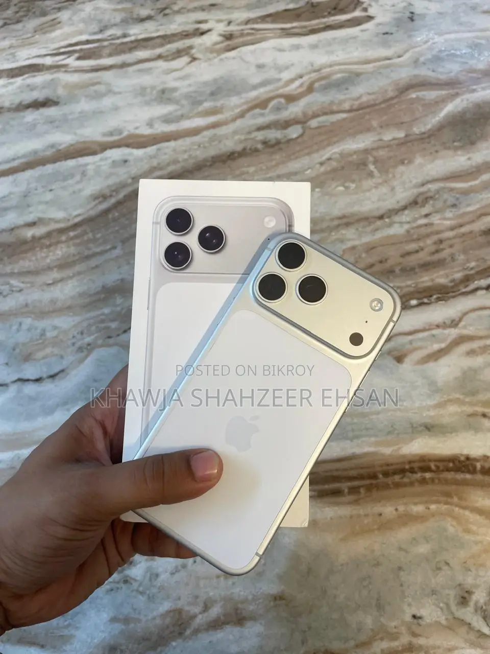অ্যাপল আইফোন ১৭ প্রো ম্যাক্স ৫১২ জিবি সিলভার