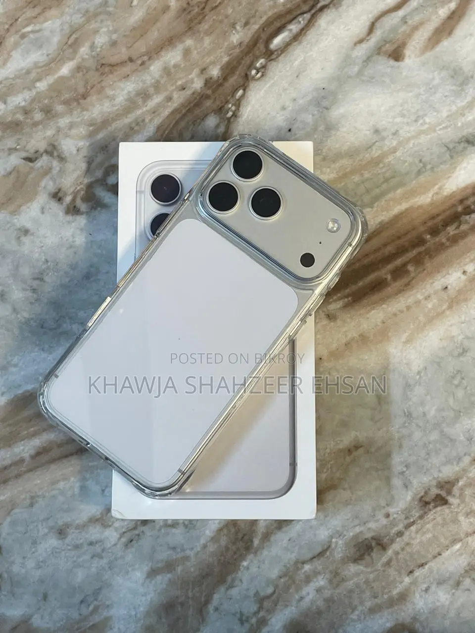 অ্যাপল আইফোন ১৭ প্রো ম্যাক্স ৫১২ জিবি সিলভার