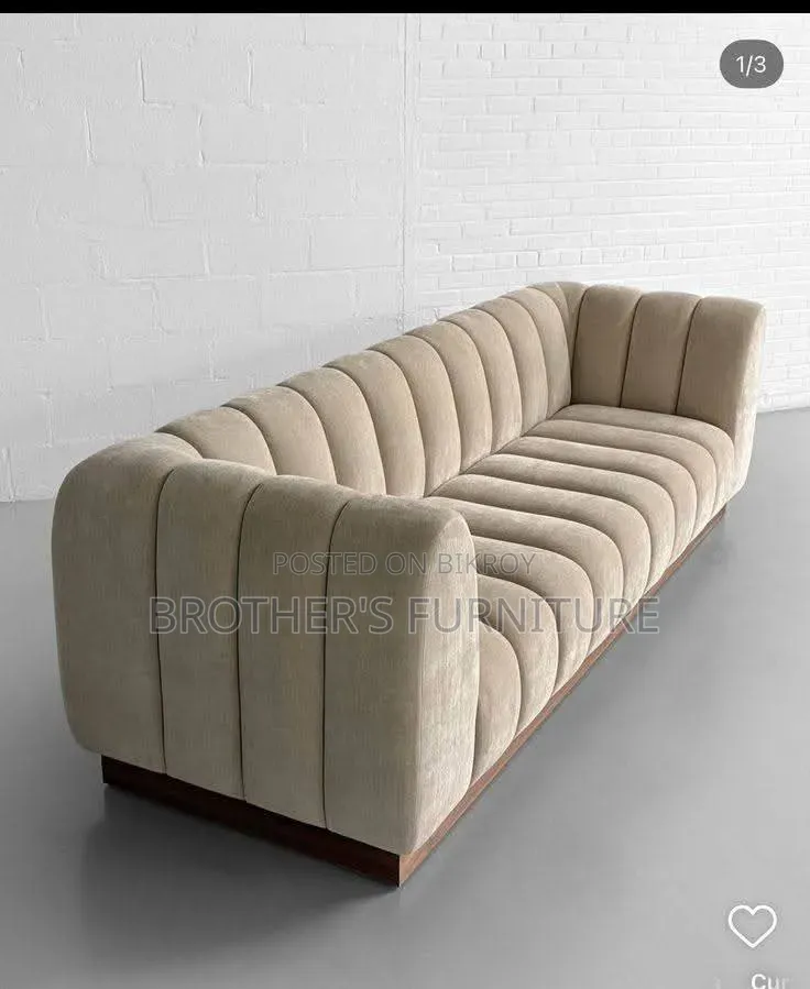 5-Seater Velvet Cloth Sofa