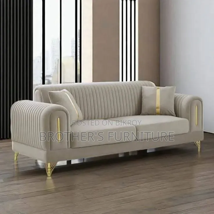 5-Seater Velvet Cloth Sofa