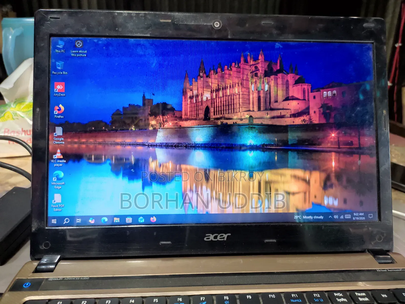 Laptop Acer Aspire 1 A114-31 4GB Intel Core i3 SSD 256GB