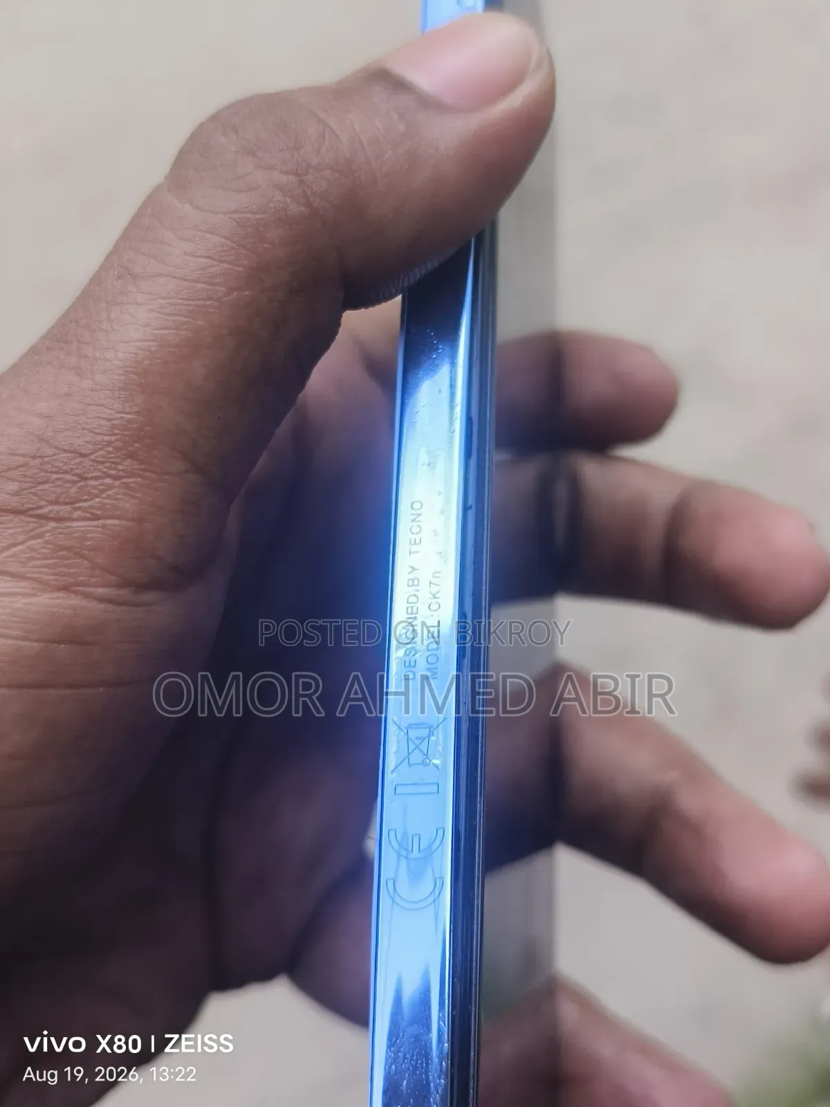 Tecno Camon 20 256 GB Blue