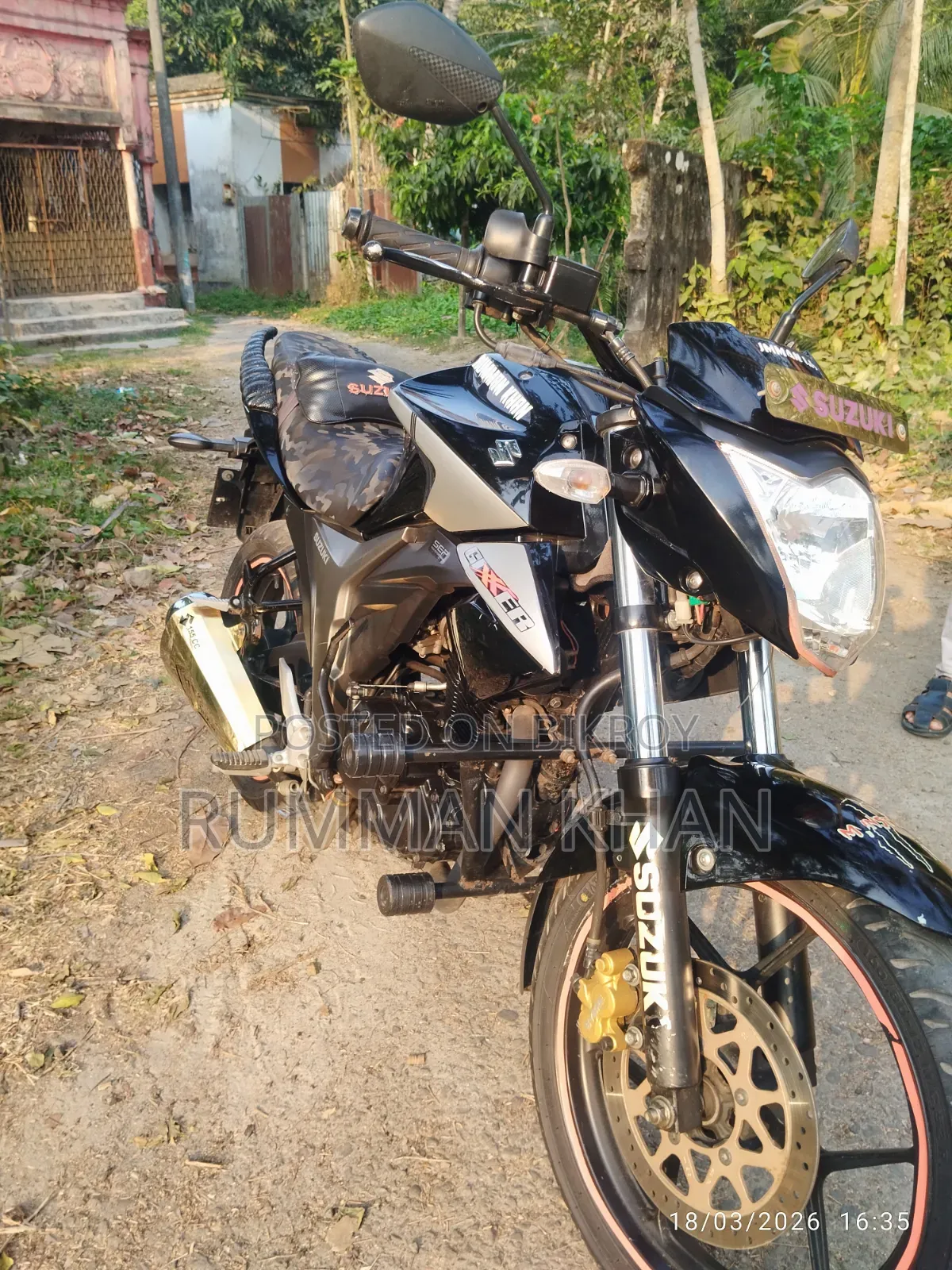 নিউ সুজুকি জিক্সার ২০২২ ব্ল্যাক