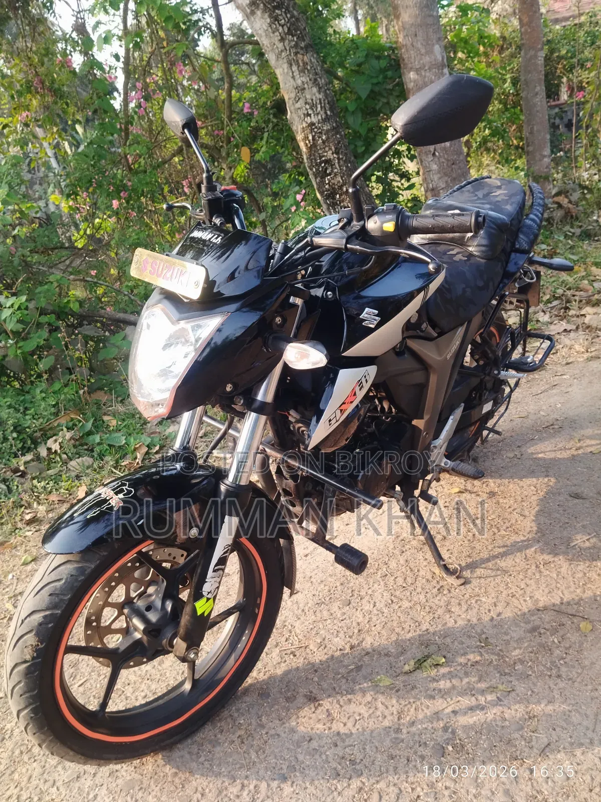 নিউ সুজুকি জিক্সার ২০২২ ব্ল্যাক