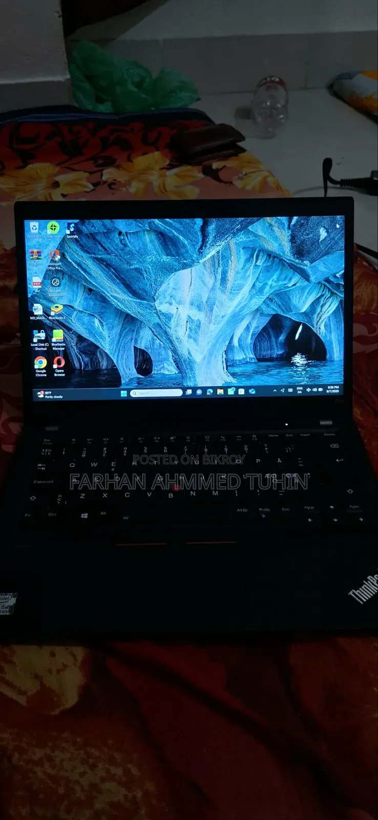 Laptop Lenovo ThinkPad T490s 16GB Intel Core i5 SSD 128GB
