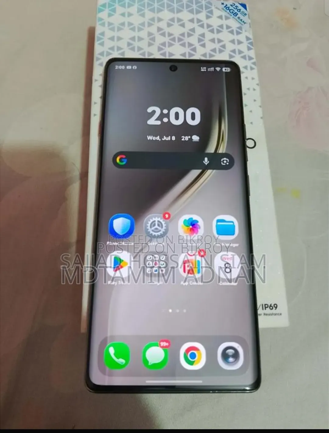 টেকনো ক্যামন ৪০ প্রো ৫জি ২৫৬ জিবি গ্রে