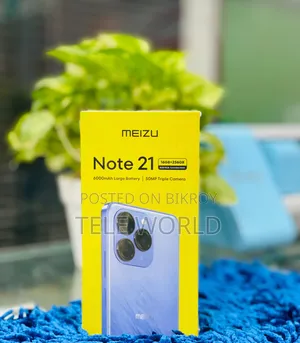 New Meizu Note 21 256 GB Black