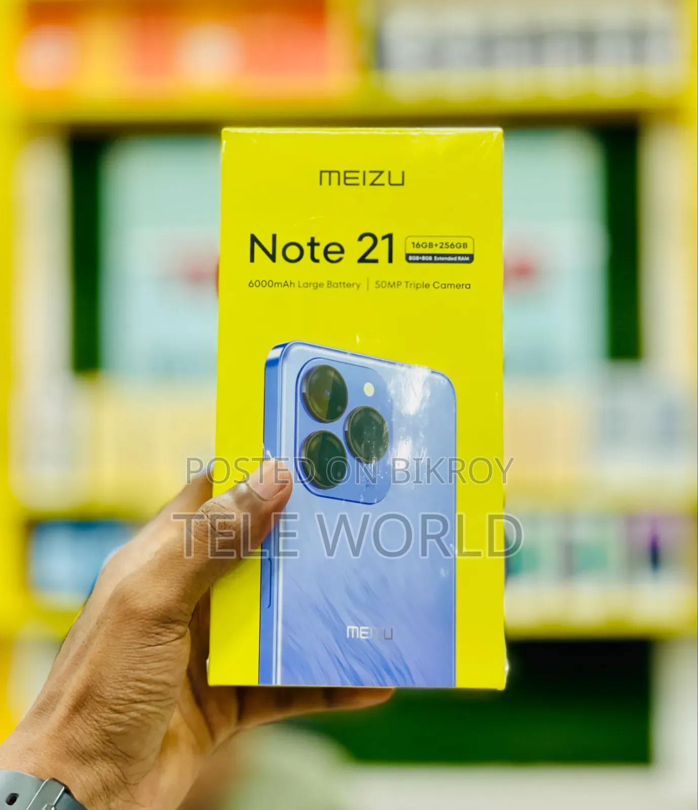 New Meizu Note 21 256 GB Black