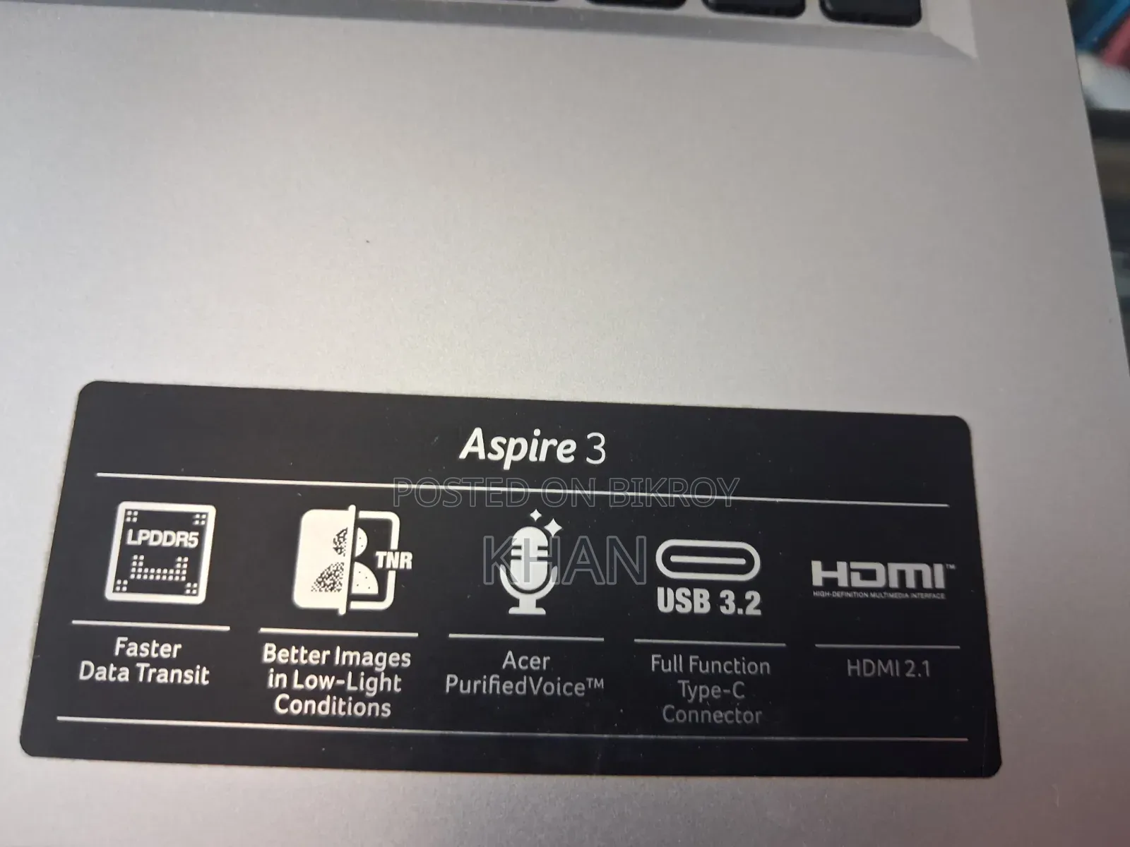 Laptop Acer Aspire 3 8GB Intel Core I5 HDD+SSD 512GB