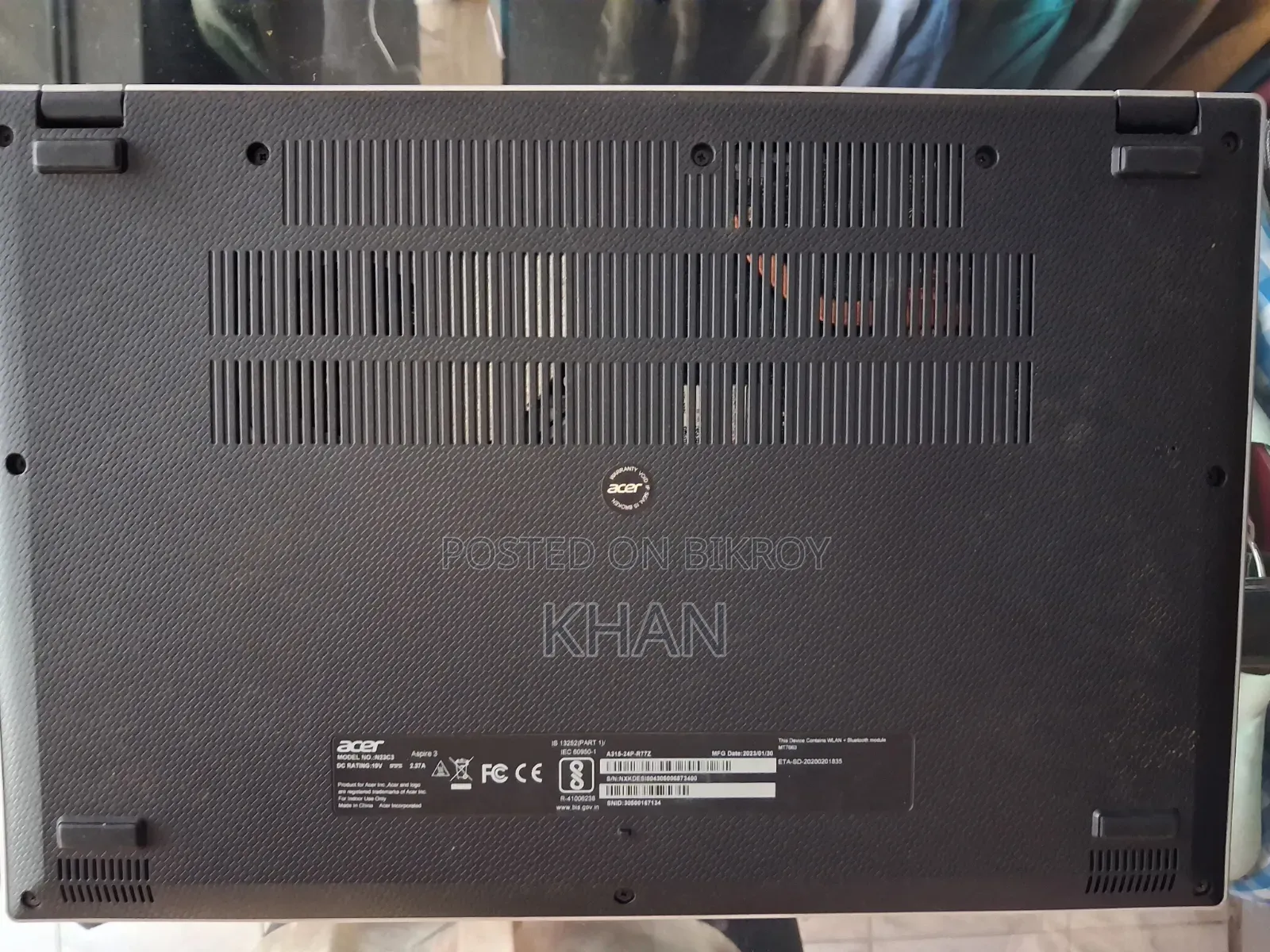 Laptop Acer Aspire 3 8GB Intel Core I5 HDD+SSD 512GB