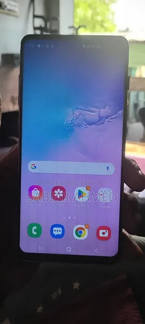 স্যামসাং গ্যালাক্সি এস ১০ প্লাস ১২৮ জিবি সাদা