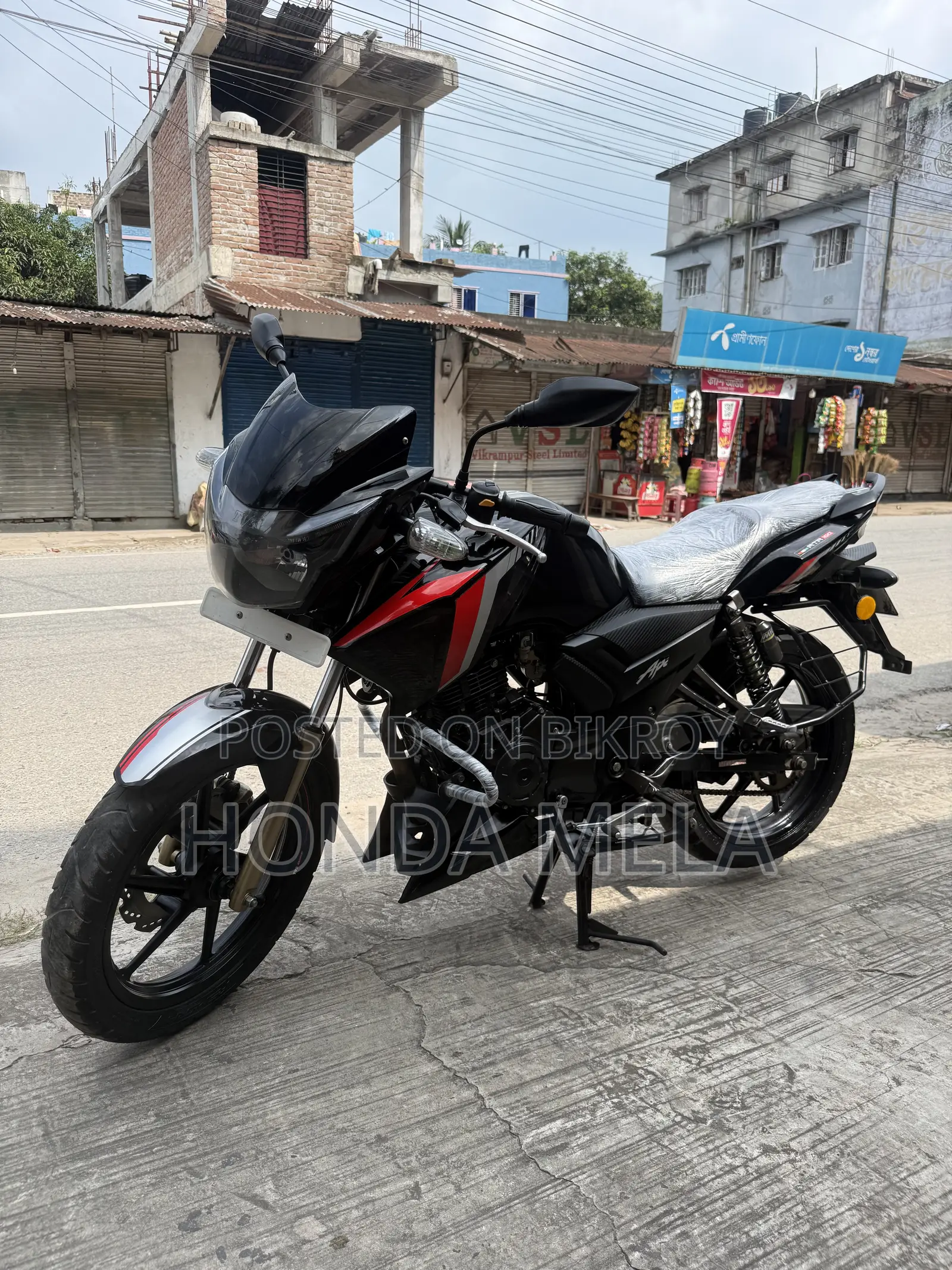TVS Apache RTR 160 2V 2022 Black