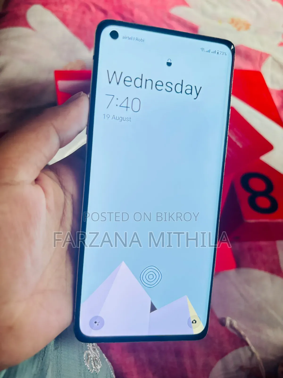 ওয়ানপ্লাস ৮ ২৫৬ জিবি রোজ গোল্ড