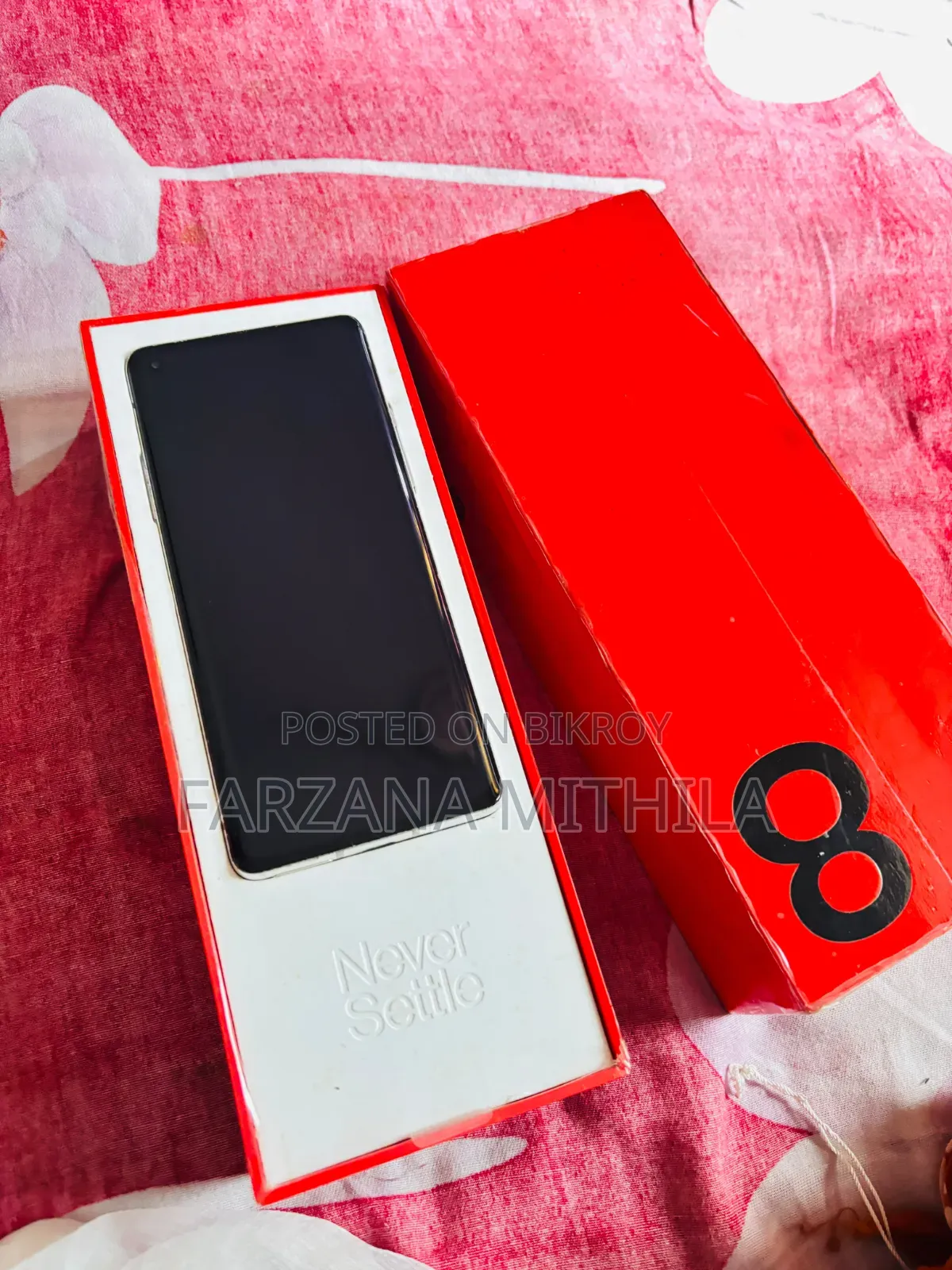 ওয়ানপ্লাস ৮ ২৫৬ জিবি রোজ গোল্ড