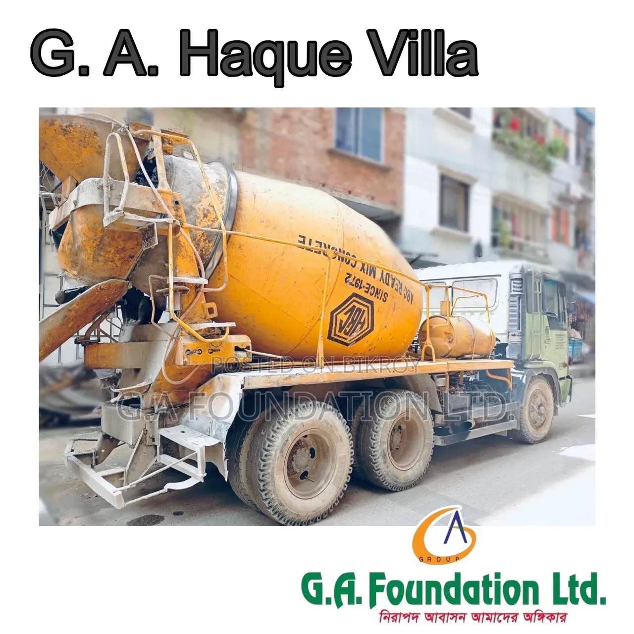 3-Bedroom Apartment in G. A. Haque Villa, Mirpur for Sale