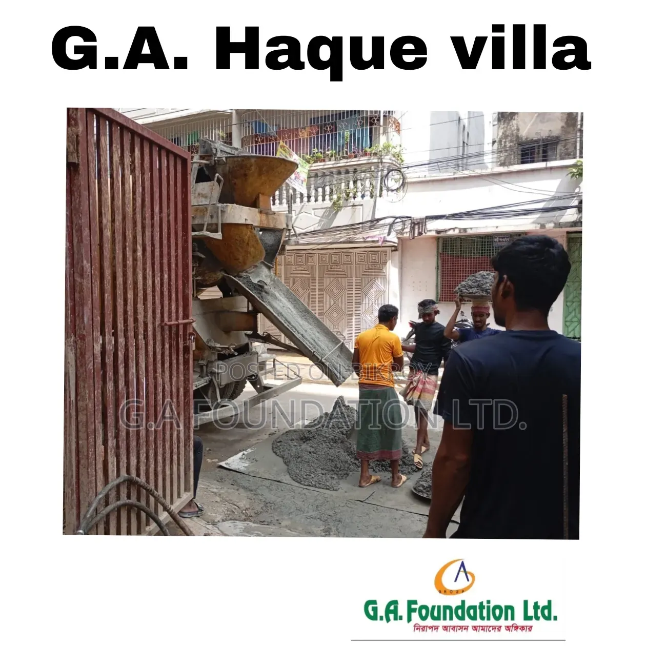 3-Bedroom Apartment in G. A. Haque Villa, Mirpur for Sale