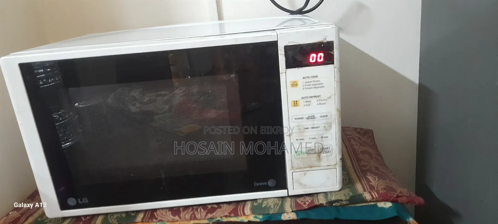 A Microwave Oven will be sold