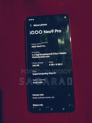 Vivo iQOO Neo9 Pro 256 GB Red